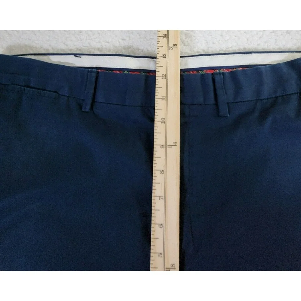 Polo Ralph‎ Lauren Classic Fit Chino Shorts Men's 38 Blue Cotton Flat Front